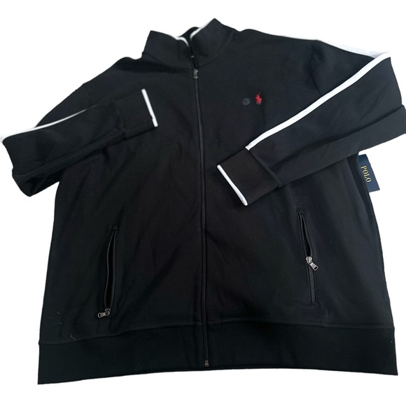 NWT Men’s Polo Ralph Lauren Interlock Track Jacket 3XLT 3XL Tall - Picture 3 of 7